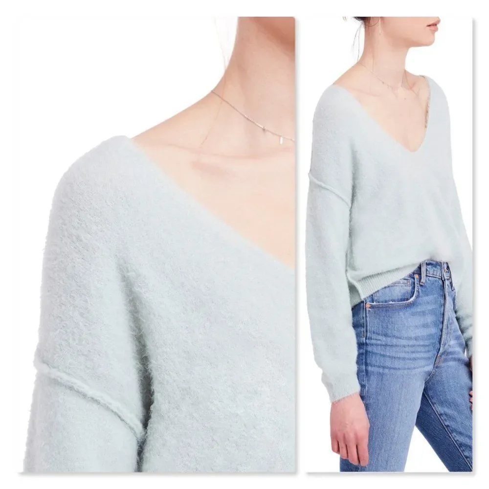 Free People Princess Sweater sz Small in Mint